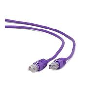 - Cordon de raccordement - RJ-45 (M) pour RJ-45 (M) - 3 m - FTP - CAT 6 - moulé - violet