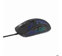 Gembird Souris de Jeu USB avec Rétroéclairage RGB, 6 Boutons, Conception Ergonomique, DPI Réglable jusqu'à 7200 pour une Précision