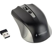 gembird souris OPT WIRELESS 4 boutons incl. USB gris-argenté