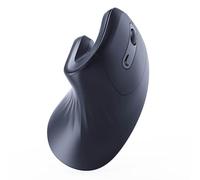Gembird Souris optique sans fil ergonomique verticale – DPI 800/1200/1600 – Nano USB 2.4G – Noire