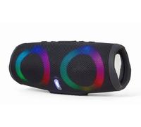 Gembird Enceinte portable GMB-Audio BT LED - Multicolore, Autonomie étendue, Options de lecture