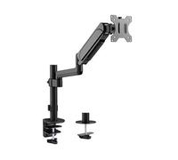 Gembird Support de Montage Ajustable pour Écrans de 17''-32'', Capacité de 9 kg, Inclinaison et Pivot Ergonomiques, Compatible VESA, Gestion des Câbles