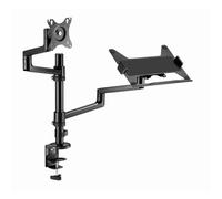 Gembird Support de table pour écran TV9032301 – Bras réglable pour écran et ordinateur portable