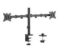Gembird Support double-écran à fixer MA-D2-01 - 32' (9kg max) (Noir) Noir G