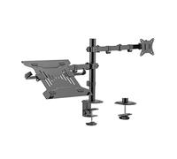Gembird Support écran réglable plateau notebook – 32"/15.6" – VESA, Gestion des câbles