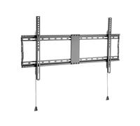 Gembird Support Mural Fixe pour TV de 43'' à 90'', Ultra Mince, en Acier Robuste, Compatible VESA jusqu'à 800x400, Noir - Maximisez Votre Espace avec Un Design Durable et Facile à Installer