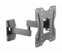 Gembird Support mural TV WM-42ST-01 – Plein mouvement 23–42'' Inclinaison/Rotation Noir