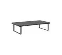 Support Moniteur/Laptop Gembird MS-TABLE-03 Noir, Acier/Plastique/Bois, 500x260x122mm, Max. 20kg, pour 1 écran, Montage Bureau Autonome