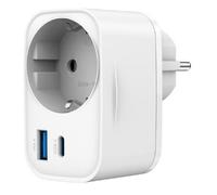 Gembird Ta-Acpdqc20-01-W Chargeur D'appareils Mobiles Universel Blanc Secteur Charge Rapide Intérieure