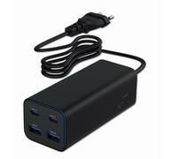 Gembird TA-UC-2A2C-PD100-01-BK chargeur d'appareils mobiles Ordinateur portable, Smartphone Noir Secteur Charge rapide Intérieure