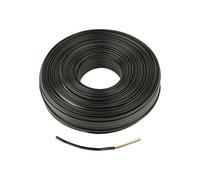 Gembird TC1000S-100M-B - Câble en vrac - 100 m - noir - plat