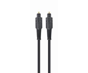 Gembird Toslink, 1m câble audio Noir