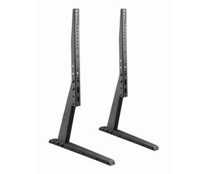 Gembird TVS-D70F-01 Meuble TV de table, 37`` - 70``, noir