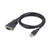 Cablexpert UAS-DB9M-02 - Câble USB / série - USB (M) pour DB-9 (M) - 1.5 m - noir