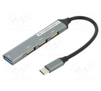 GEMBIRD UHB-CM-U3P1U2P3-03 Hub USB