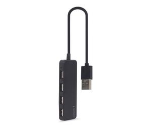 Gembird UHB-U2P4-06 hub & concentrateur USB 2.0 Type-A 480 Mbit/s Noir