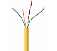 Gembird UPC-5004E-SOL-Y câble réseau jaune 305 m Cat5e U/UTP (UTP)