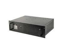 Gembird UPS-RACK-2000 alimentation d'énergie non interruptible Interactivité de ligne 2 kVA 1200 W 4 sortie(s) CA