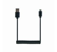Gembird USB A - MicroUSB B, 0.6m câble USB USB 2.0 0,6 m Micro-USB B Noir