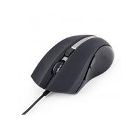 Gembird USB G-laser mouse 2400 dpi 6-button black - Mouse MUS-GU-02