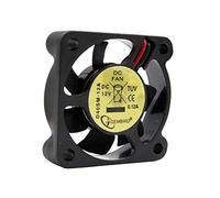 Gembird Ventilateur 40 mm 40 x 40 x 10 D40SM-12 A 12 V DC 0,12 A 1,44 W Air Fan 4 cm 2 fils (+/-) Refroidissement