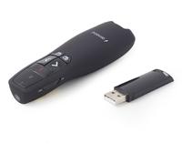 Gembird WP-L-12 télécommande RF Noir