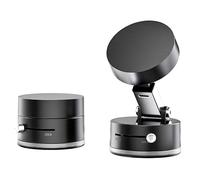 GemCoo Support Téléphone Voiture Magnétique MagSafe Support Magnétique Voiture Porte Telephone Voiture Porte Telephone Voiture Réglable à 360° & Pliable pour iPhone 16 15 14 13 12 Pro Max Plus