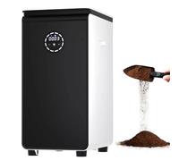 GEME Composteur Électrique de Cuisine 19L, Ajoutez des déchets à Tout Moment, Pas besoin de changer le Filtre, Cycliste Alimentaire Monde tout Premier de Biotechnologie,Tourner Déchets en Compost Réel