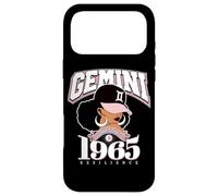 Gémeaux 1965 Astro Année Mélanine Reine Afro Coque pour iPhone 17 Pro Max