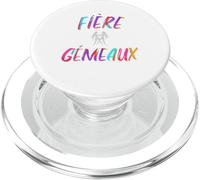 Gémeaux idée Astrologie Horoscope Signe Zodiaque Ascendant PopSockets PopGrip pour MagSafe
