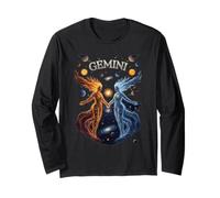 Gémeaux Signe du Zodiaque Céleste Horoscope Feu Jumeaux Planètes Manche Longue