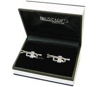 Gemelli - PENDIENTES - Music Gift Cufflinks Trumpet