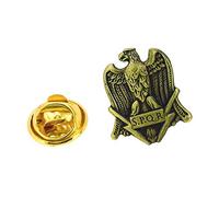 Gemelolandia | Épingle àépinglette de bannière Empire romain SPQR. | Cadeaux Originaux Pour la Décoration Vêtements et Accessoires | Pour les Occasions Spéciales