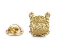 Gemelolandia | Épinglette de la colonne de monnaie de 8 Real | Épinglettes d'Espagne et son histoire, Épinglettes originales pour vêtements, 16 x 20 mm Doré