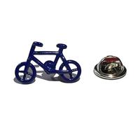 Gemelolandia Pin de Rabat Vélo Bleu | Cadeaux Originaux Pour la Décoration Vêtements et Accessoires | Pour les Occasions Spéciales