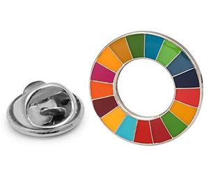 Gemelolandia - Pin's Agenda 2030 ONU ODD 25mm