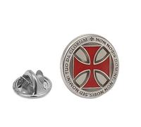 Gemelolandia - Pin's Croix Templière Non Nobis