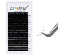 Gemerry Cils 16 Bandes Extension de Cils Individuel 0.15 C curl Faux Cils à Cils en Soie 7-15mm Mix Naturel Professionnel Volume Russe Individuelle Classique Cils Extension(0.15-c curl-mix 7-15mm)