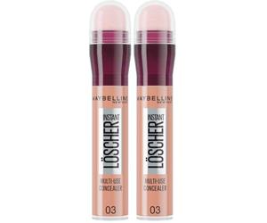 Gemey Maybelline Anti-cernes Instant Anti-Age - Effaceur de Cernes - 03 Sable (Lot de 2)