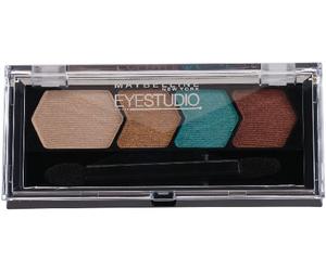 Gemey Maybelline - Fard à Paupières - Eyestudio Quattro - N°90 Irresistible Ivy