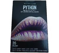 Gemey Maybelline - Kit rouge à lèvres métalliques Python 35 Valiant