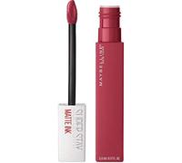 Maybelline New York, Rouges à lèvres + gloss, Encre mate Super Stay (80 Règle)