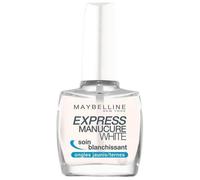 Maybelline New York - Express Manucure White - Soin Blanchissant pour Ongles Jaunes