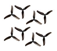 GEMFAN 4 paires d'hélices 2609-3 à 3 lames CW CCW compatibles avec drone RC F9A-B U14 (noir 1,5 mm)