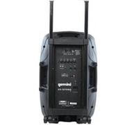 Gemini Enceinte AS-12TOGO 1500W 2 voies avec fil & sans fil 3,5mm USB Bluetooth Noir
