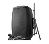 Gemini AS-2115BT-PK, Enceinte sono, Boomer 15", Puissance 2000W, USB SD Bluetooth RADIO FM, TWS, pied, microphone