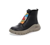 Gemini Bottines en Cuir pour Femmes 033309-02, Pointure:38 EU, La Couleur:Noir