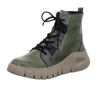 Gemini Bottines en Cuir pour Femmes 033317-02, Pointure:40 EU, La Couleur:Vert