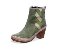 Gemini Bottines en Cuir pour Femmes 335352-02, Pointure:40 EU, La Couleur:Vert