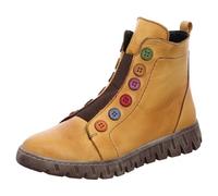 Gemini Bottines en Cuir pour Femmes 337135-02, Pointure:41 EU, La Couleur:Jaune